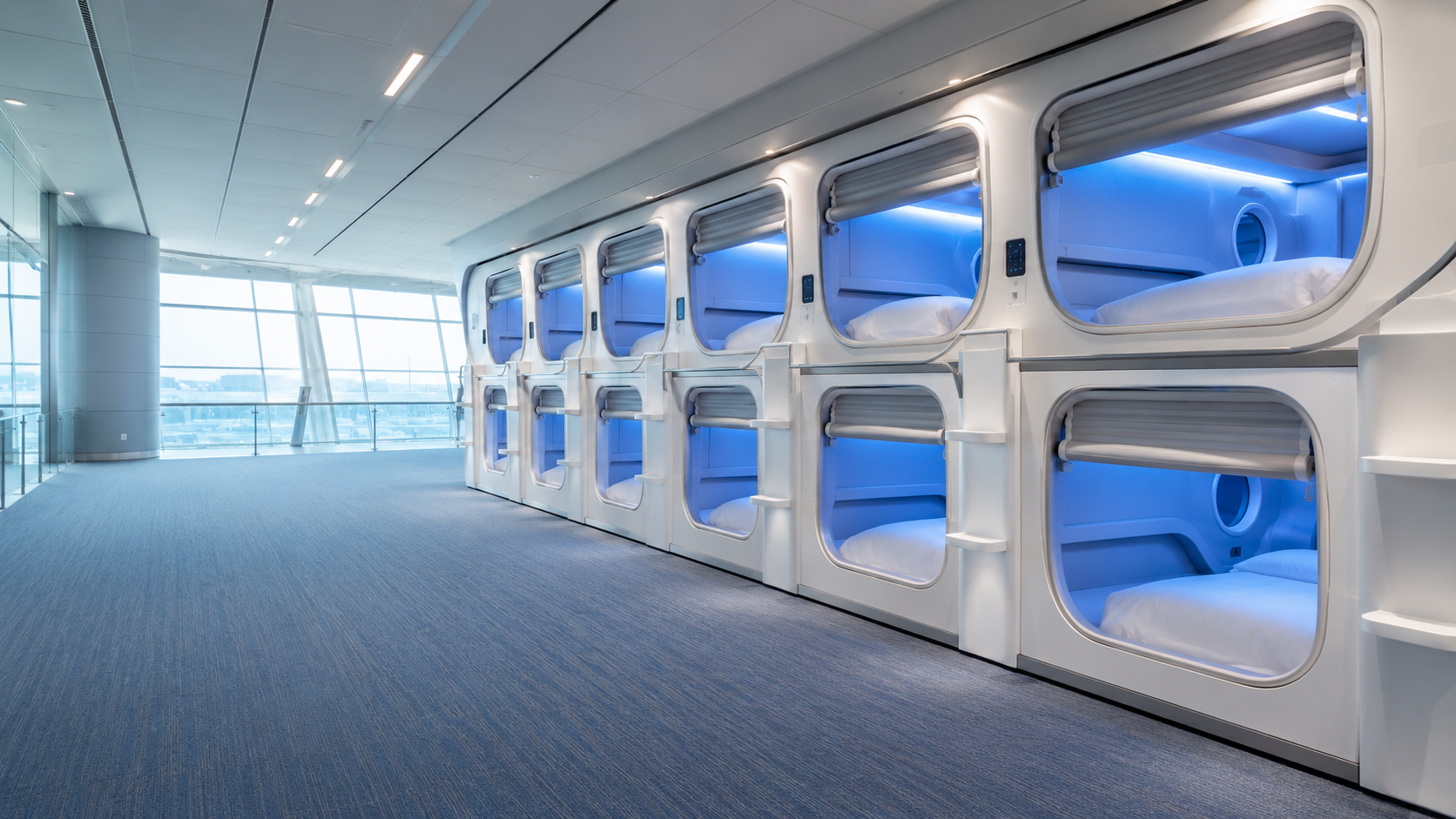 Darakhyu Capsule Hotel at Incheon Airport