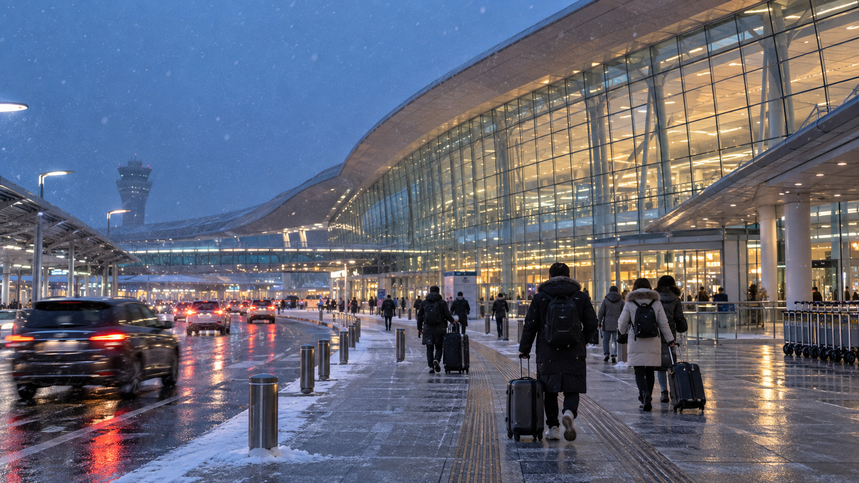 겨울방학·연말연시 인천공항 — 붐비는 날·주차·도착 시각